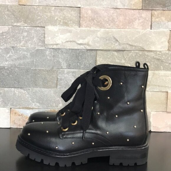 AGL Studded Combat Boot - Picture 4 of 11